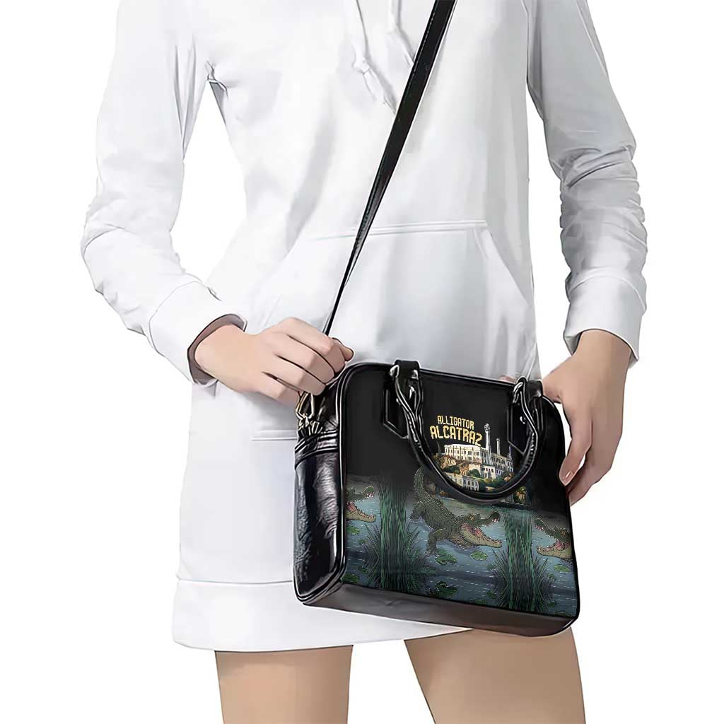 Everglades Alligator Alcatraz Florida Shoulder Handbag LT18
