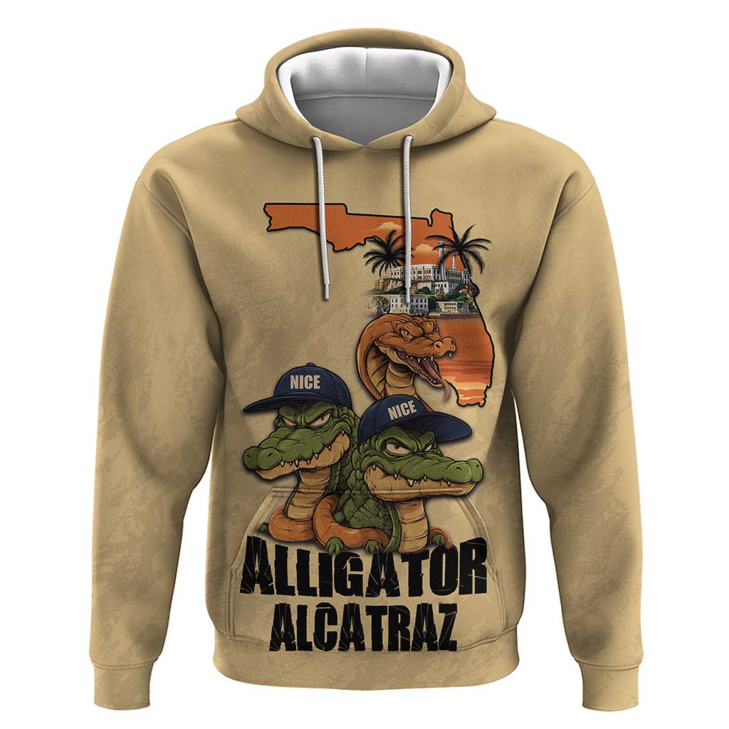 Alligator Alcatraz Prison Florida Everglades Hoodie LT18