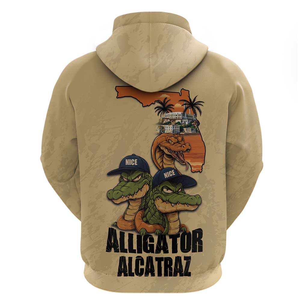 Alligator Alcatraz Prison Florida Everglades Hoodie LT18