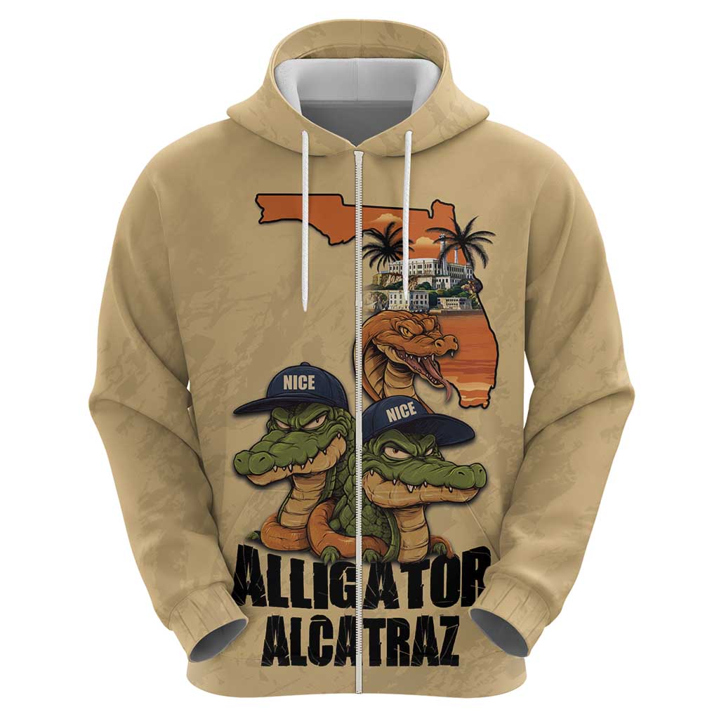 Alligator Alcatraz Prison Florida Everglades Hoodie LT18