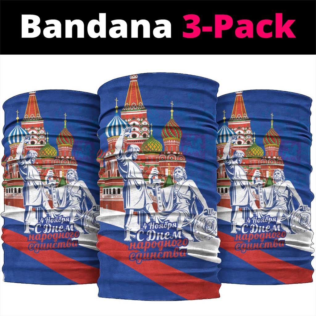 Russia National Unity Day Neck Gaiter Minin And Pozharsky Monument LT18