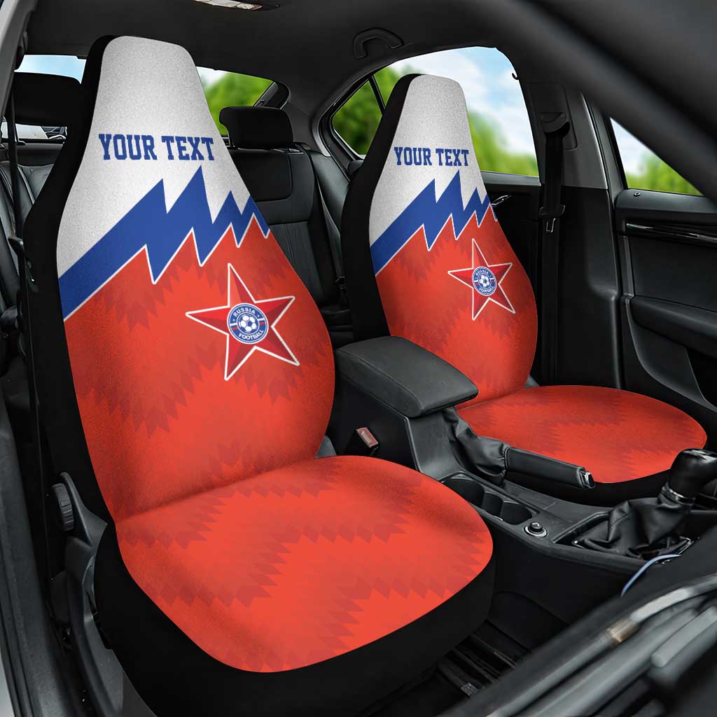 Personalized Russia Football Car Seat Cover The National Team Go Champion LT18
