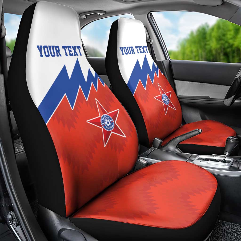 Personalized Russia Football Car Seat Cover The National Team Go Champion LT18