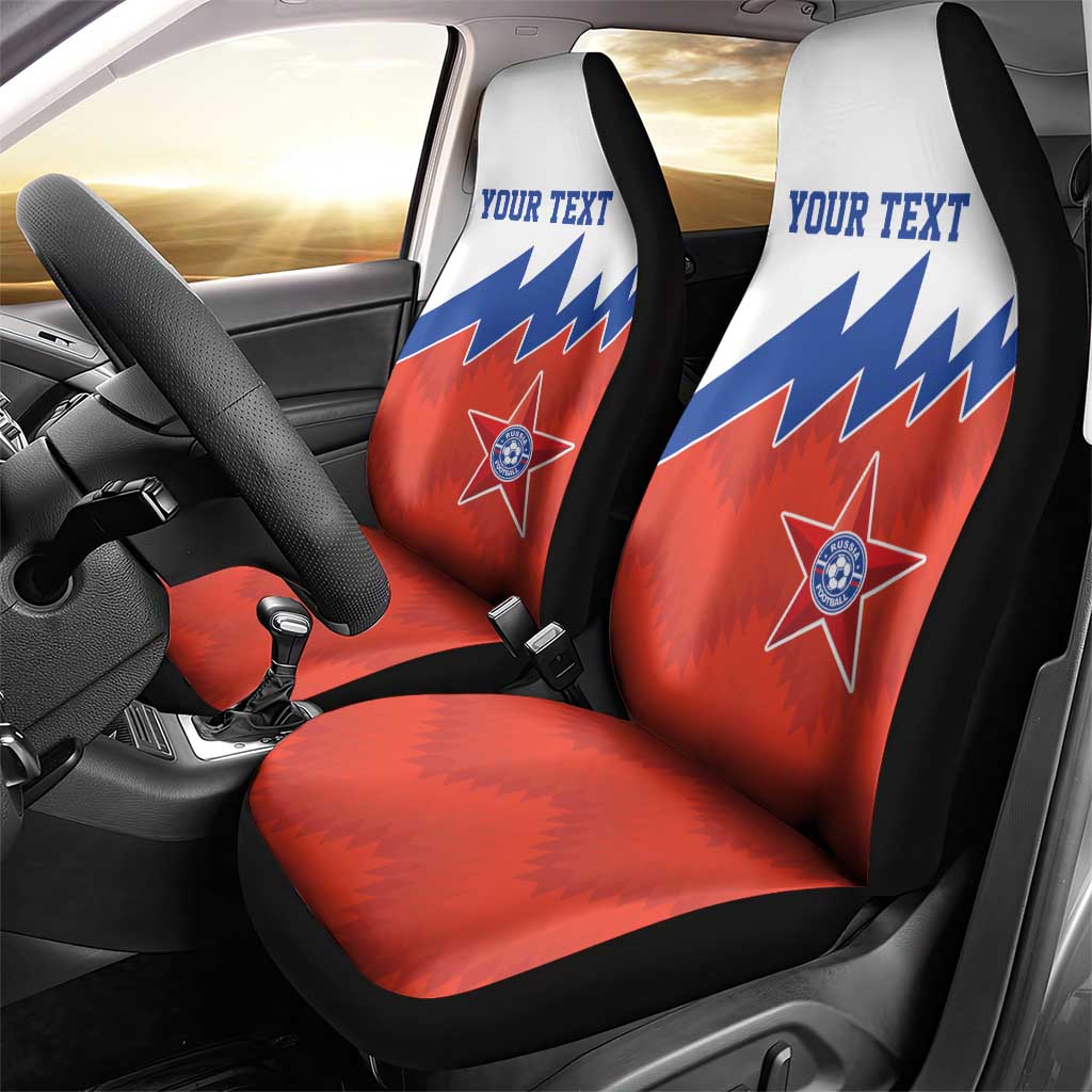 Personalized Russia Football Car Seat Cover The National Team Go Champion LT18