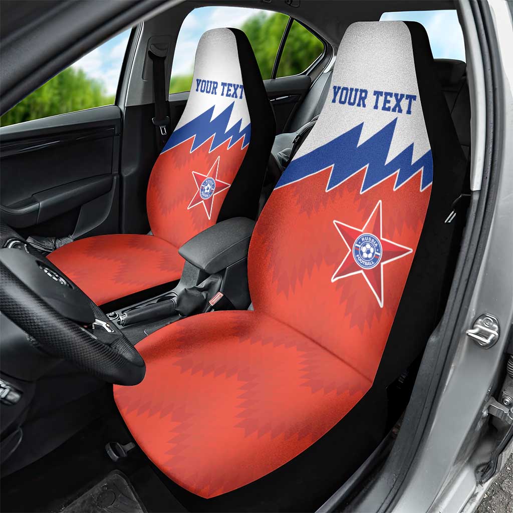 Personalized Russia Football Car Seat Cover The National Team Go Champion LT18