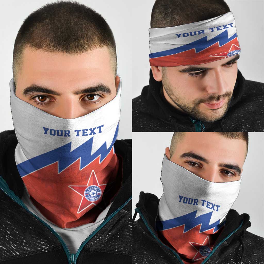 Personalized Russia Football Neck Gaiter The National Team Go Champion LT18