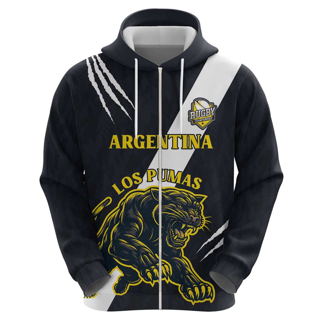 Custom Argentina Rugby Hoodie Pumas Mascot LT18