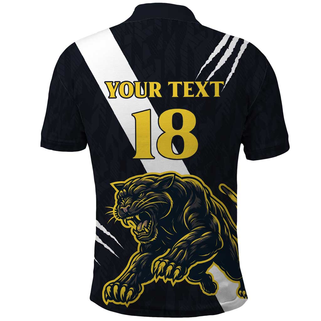 Custom Argentina Rugby Polo Shirt Pumas Mascot LT18