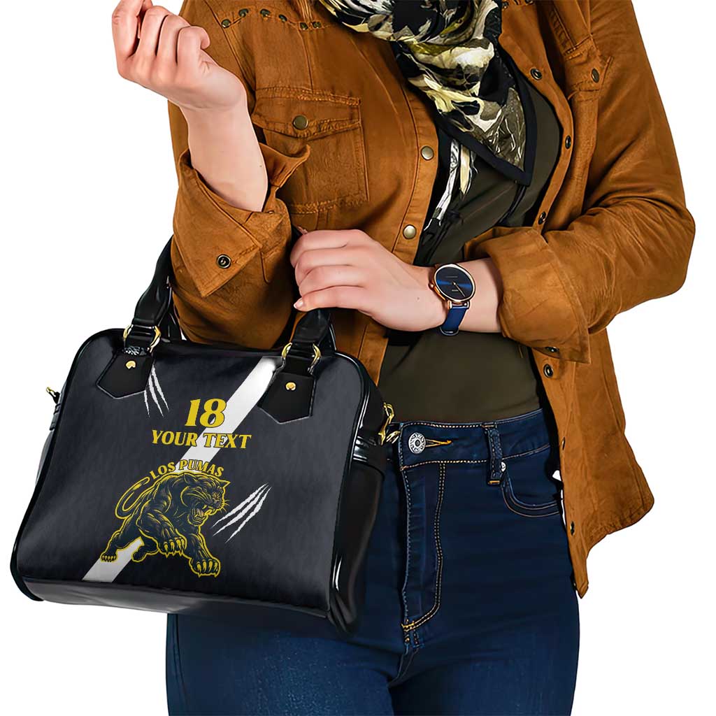 Custom Argentina Rugby Shoulder Handbag Pumas Mascot LT18