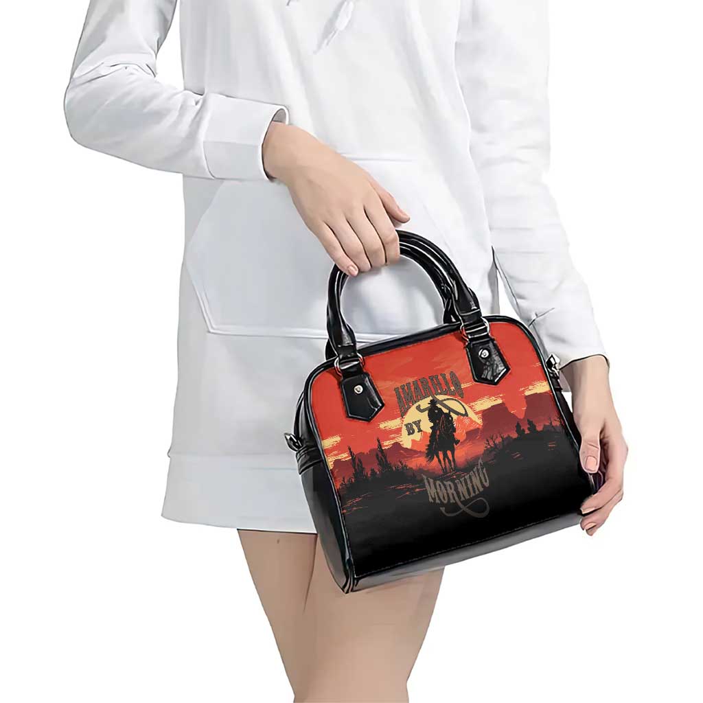 Rodeo Cowboy Shoulder Handbag Amarillo By Morning LT18