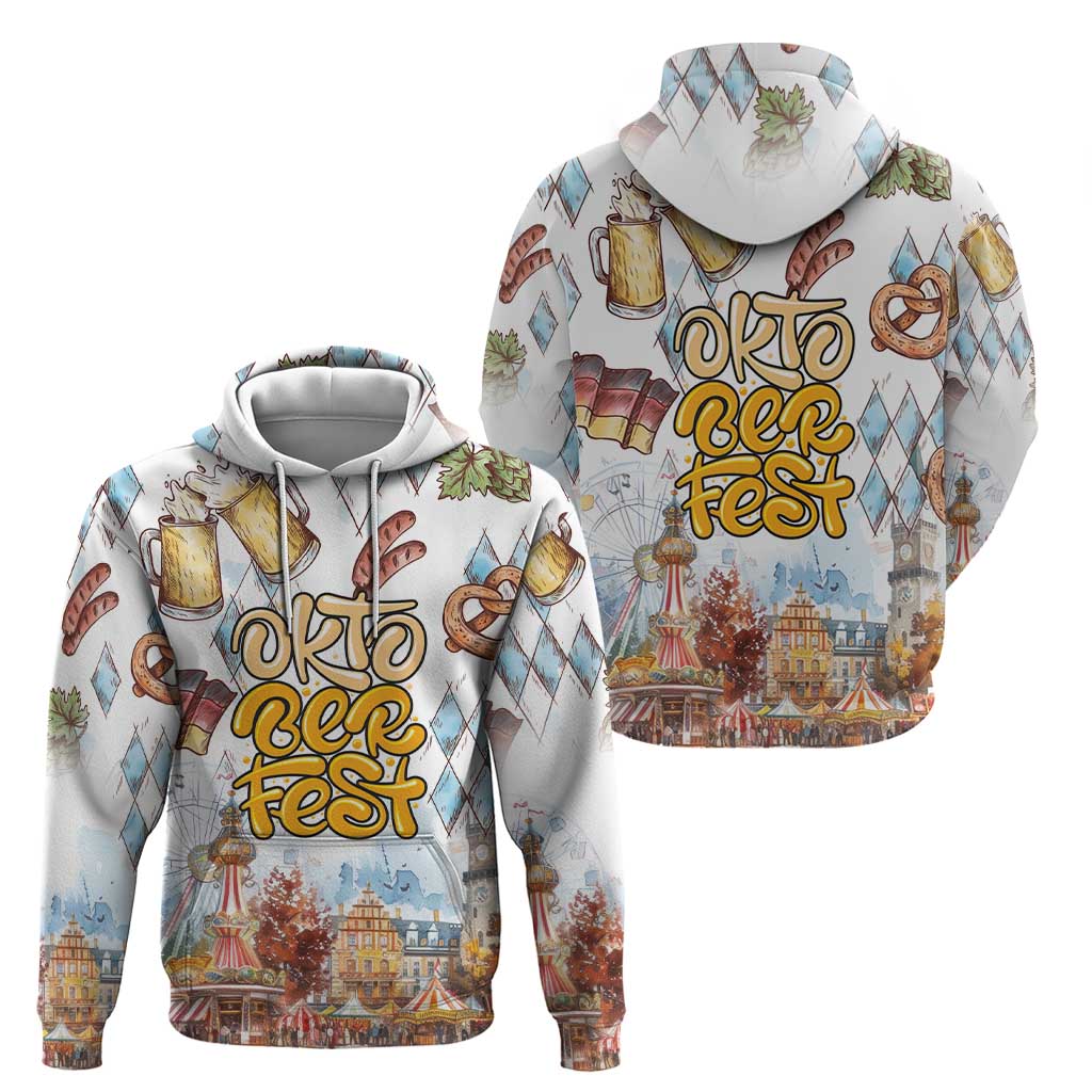 German Oktoberfest Beer Hoodie Heritage Beer Riesenrad Joy LT18