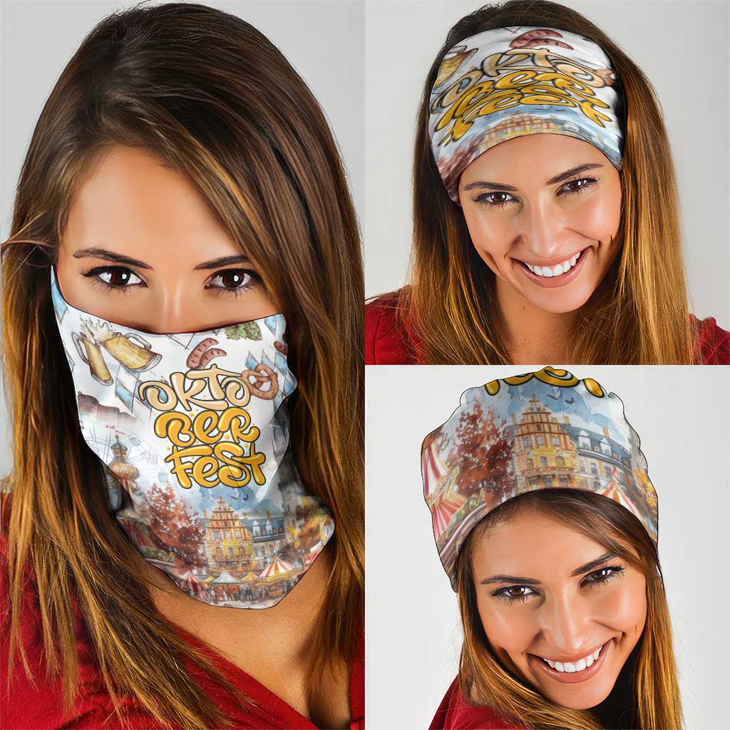 German Oktoberfest Beer Neck Gaiter Heritage Beer Riesenrad Joy LT18