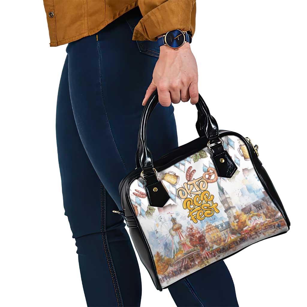 German Oktoberfest Beer Shoulder Handbag Heritage Beer Riesenrad Joy LT18
