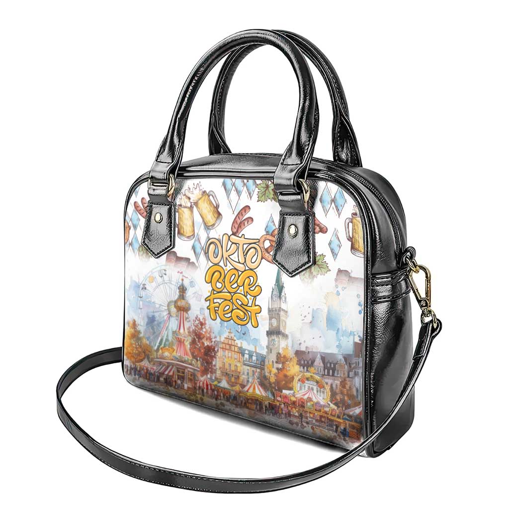 German Oktoberfest Beer Shoulder Handbag Heritage Beer Riesenrad Joy LT18