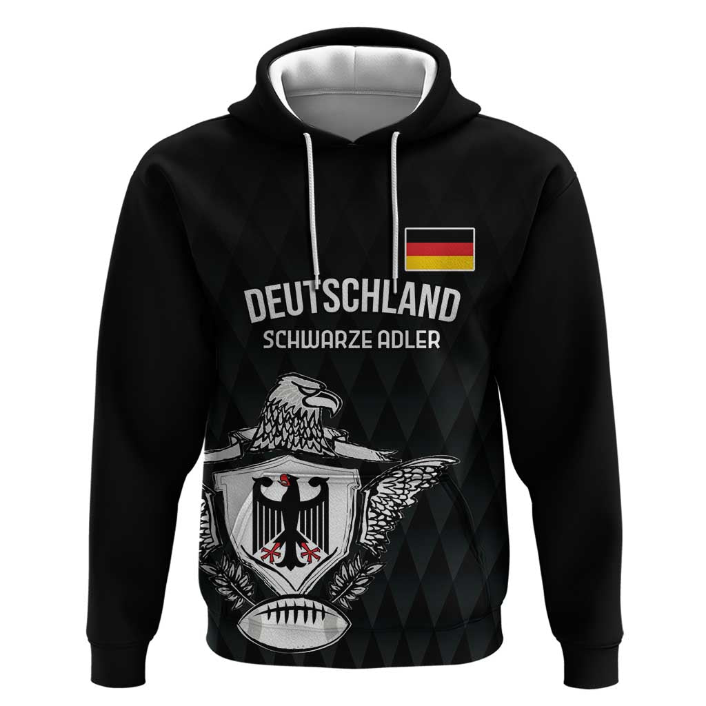 Custom Germany Rugby Hoodie Black Eagles Special Style LT18