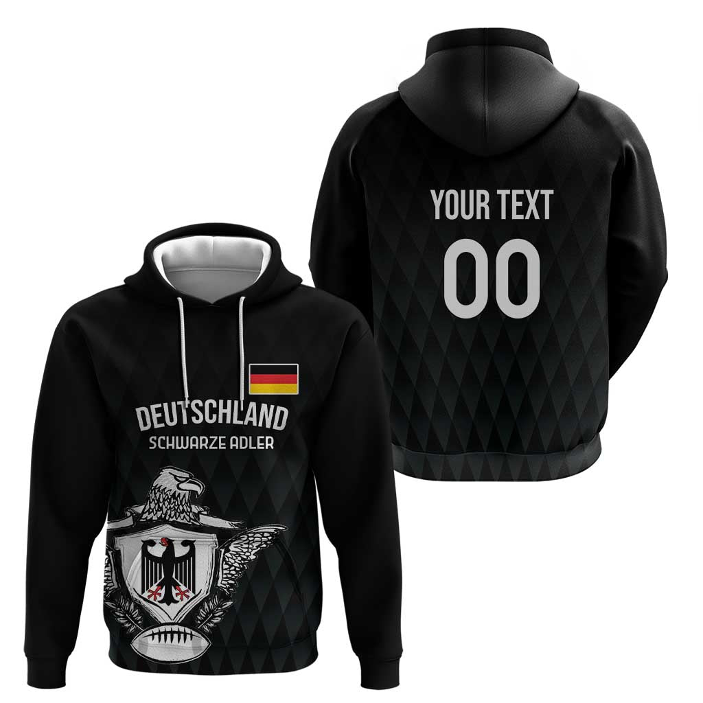Custom Germany Rugby Hoodie Black Eagles Special Style LT18