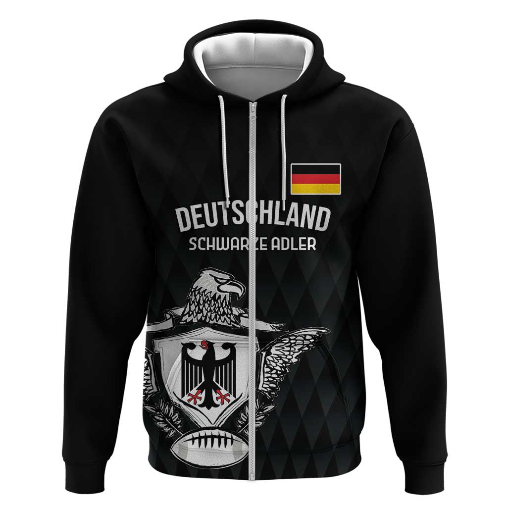 Custom Germany Rugby Hoodie Black Eagles Special Style LT18