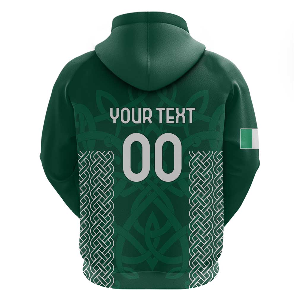 Custom Ireland Rugby Hoodie Come On Shamrock LT18
