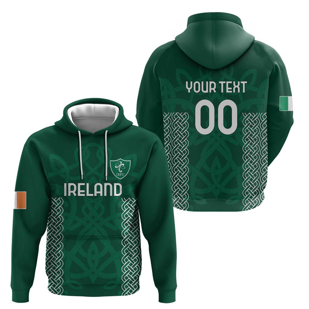 Custom Ireland Rugby Hoodie Come On Shamrock LT18
