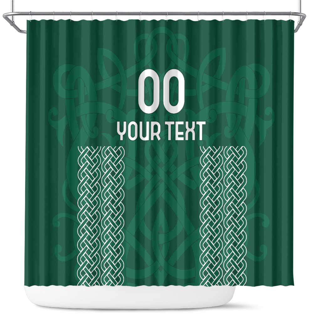 Custom Ireland Rugby Shower Curtain Come On Shamrock LT18