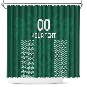 Custom Ireland Rugby Shower Curtain Come On Shamrock LT18
