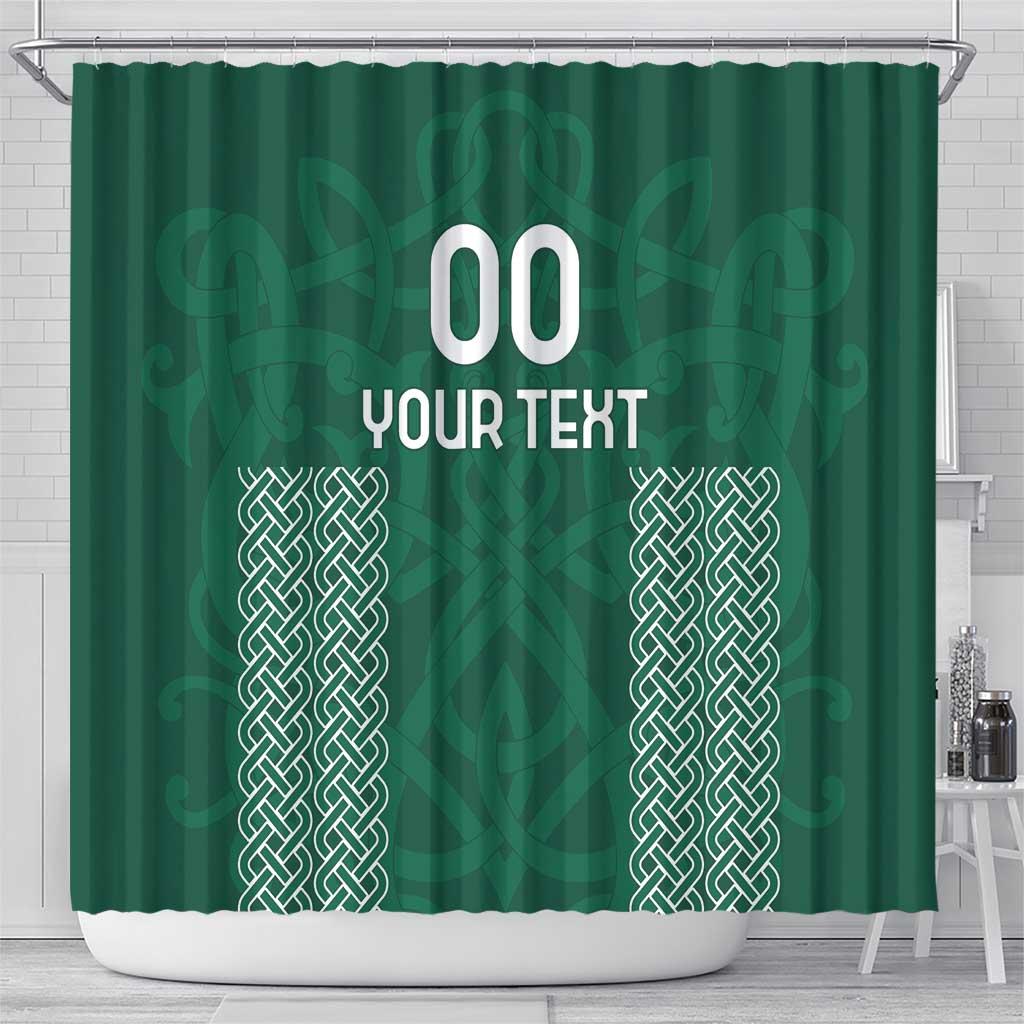 Custom Ireland Rugby Shower Curtain Come On Shamrock LT18