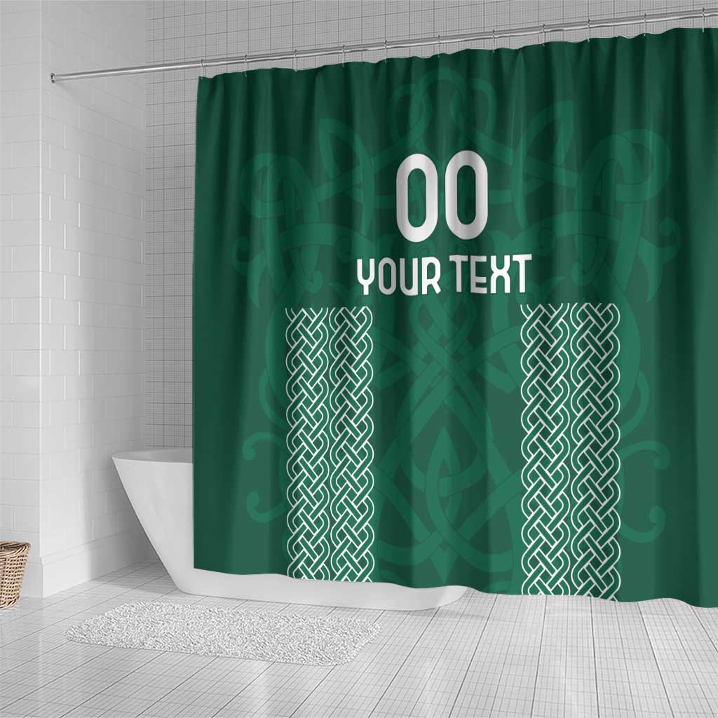 Custom Ireland Rugby Shower Curtain Come On Shamrock LT18
