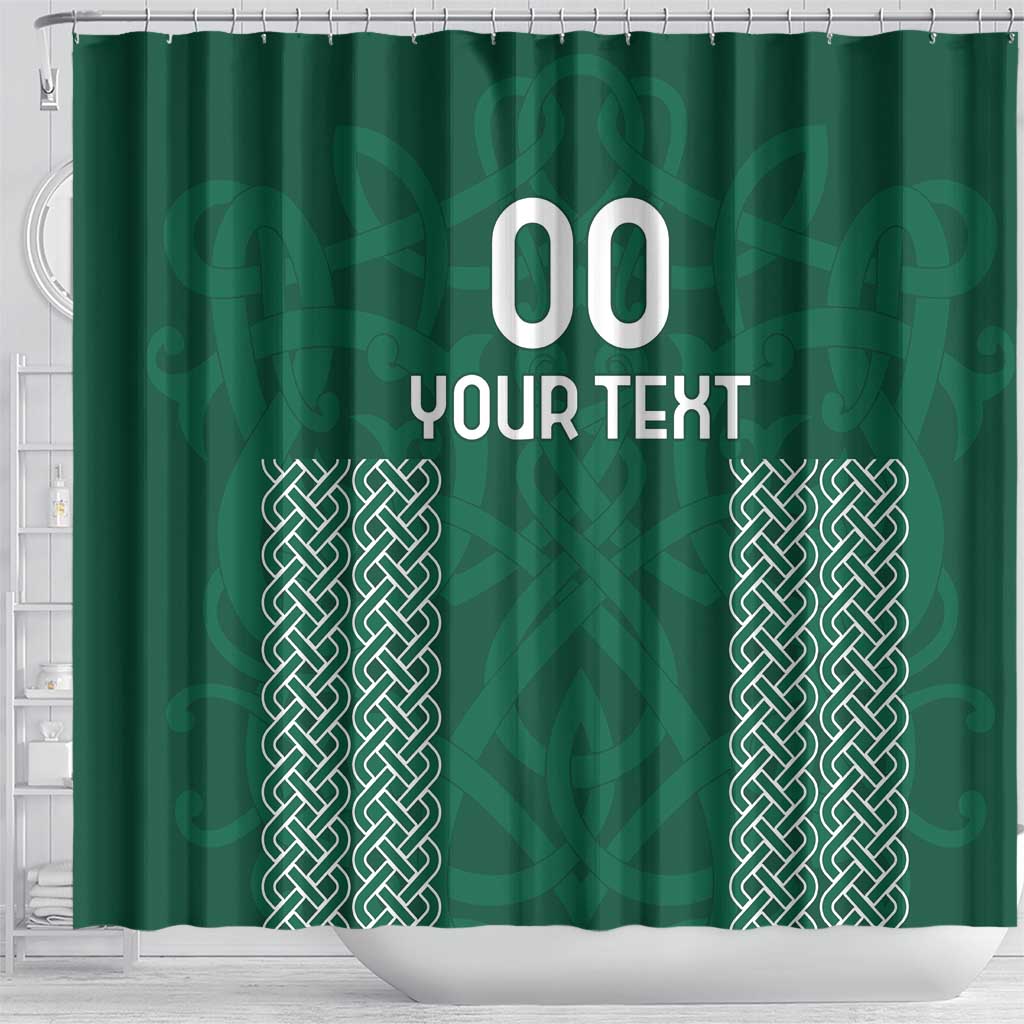 Custom Ireland Rugby Shower Curtain Come On Shamrock LT18