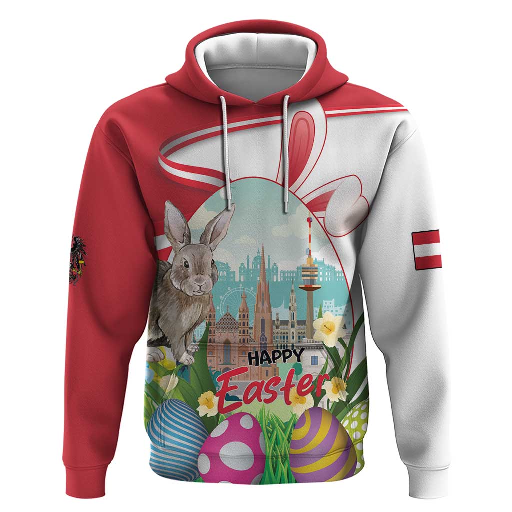 Happy Easter Austria Hoodie Easter Eggs With St. Stephen's Cathedral LT18