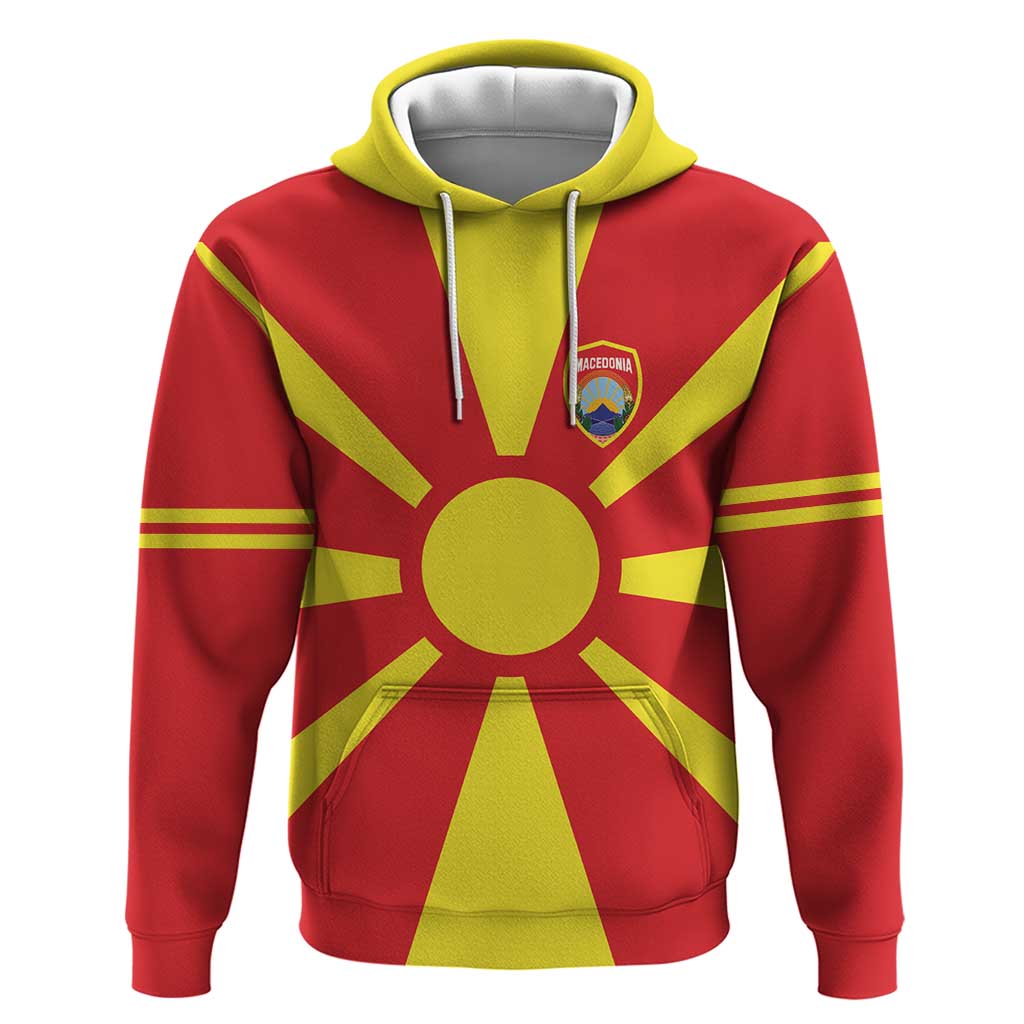 Custom Macedonia Hoodie Flag Style LT18