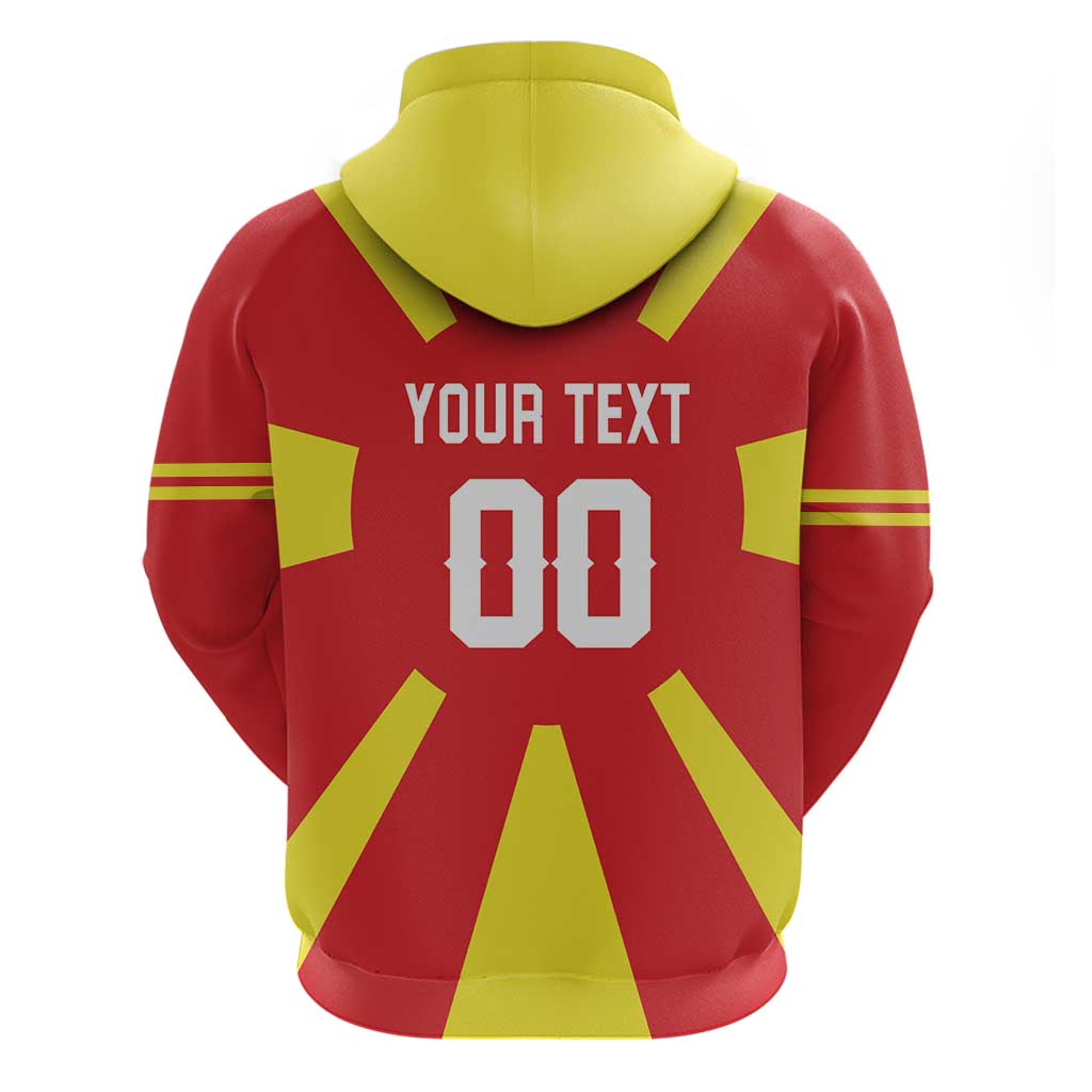 Custom Macedonia Hoodie Flag Style LT18
