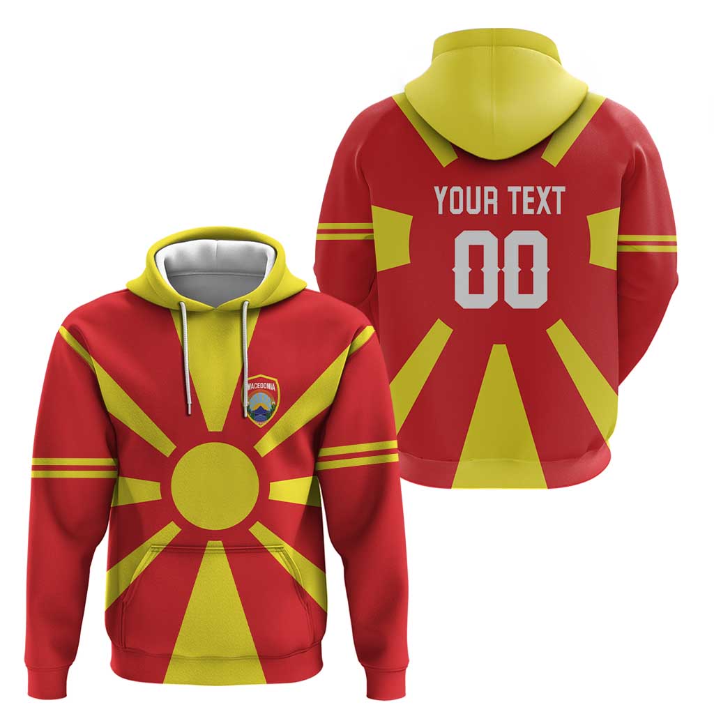 Custom Macedonia Hoodie Flag Style LT18