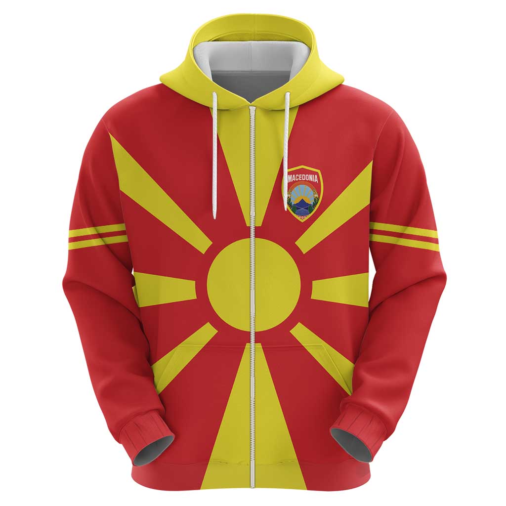 Custom Macedonia Hoodie Flag Style LT18