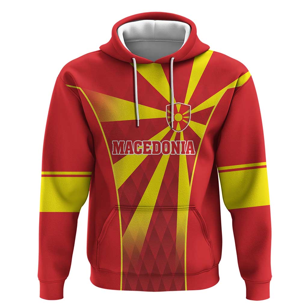 Custom Macedonia Football Hoodie Come On Lavovi LT18