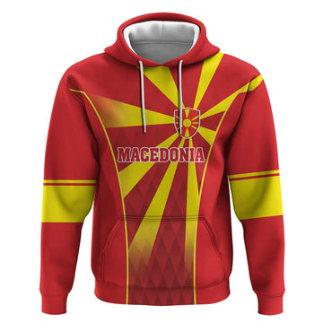 Custom Macedonia Football Hoodie Come On Lavovi LT18