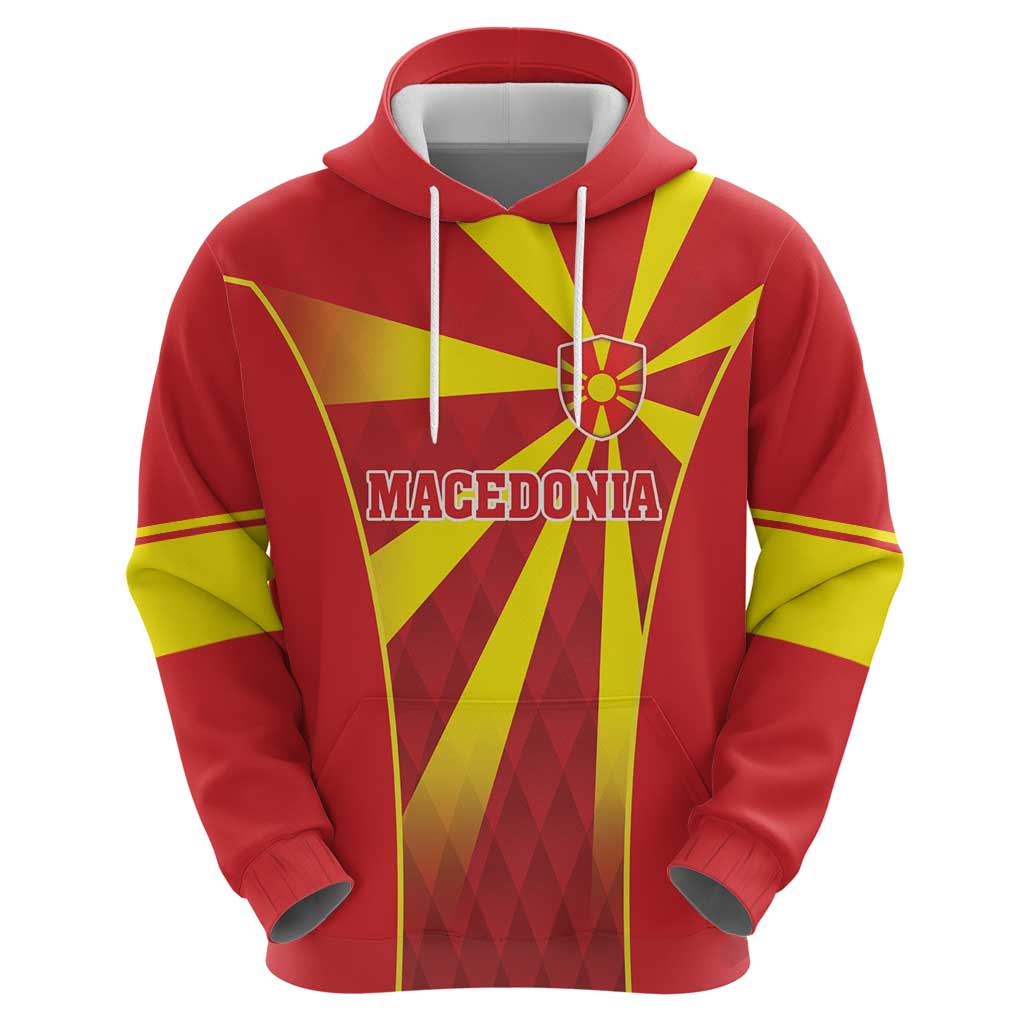 Custom Macedonia Football Hoodie Come On Lavovi LT18