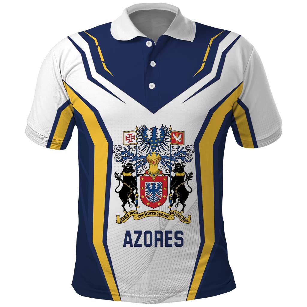 Personalized Azores Portugal Polo Shirt Sporty Style LT18