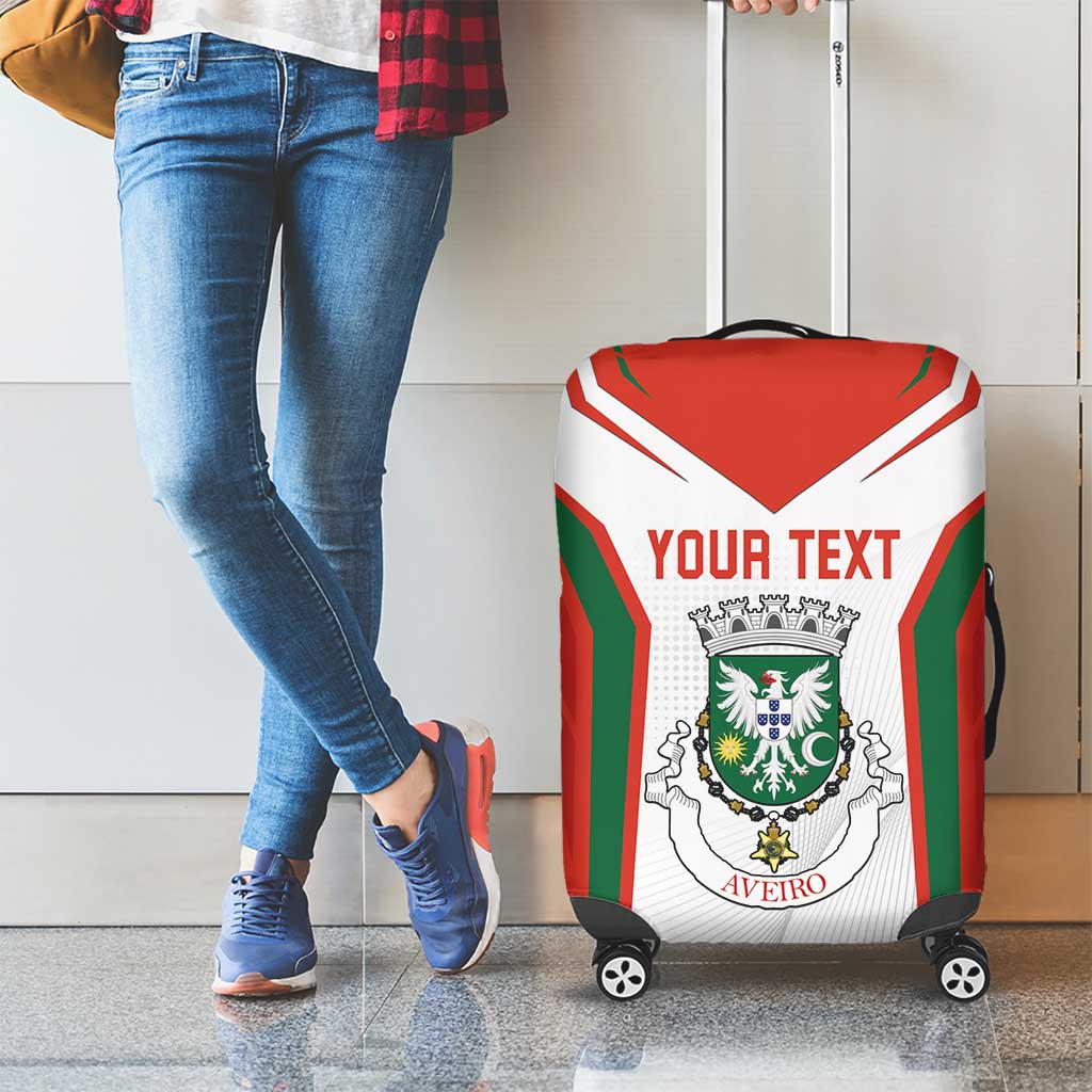 Personalized Aveiro Portugal Luggage Cover Sporty Style LT18
