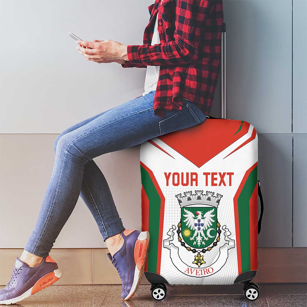 Personalized Aveiro Portugal Luggage Cover Sporty Style LT18