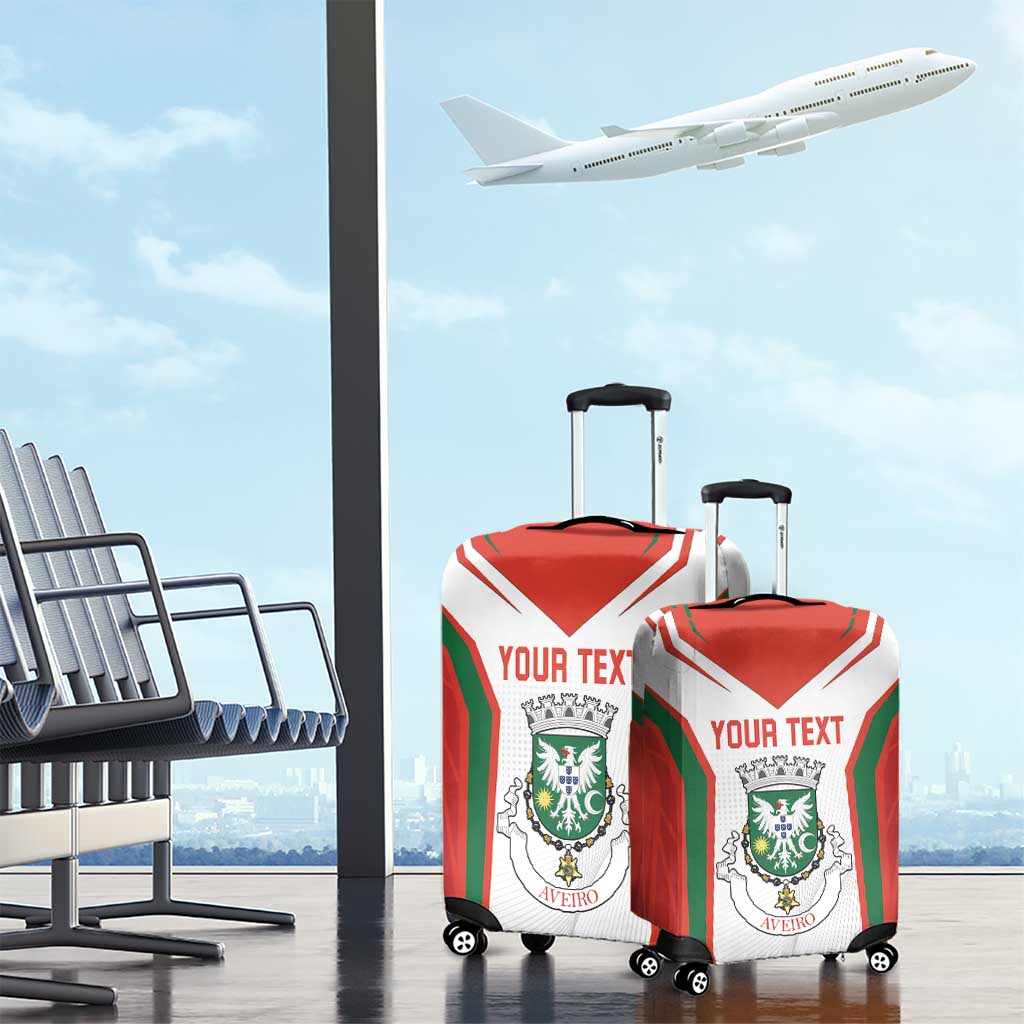 Personalized Aveiro Portugal Luggage Cover Sporty Style LT18