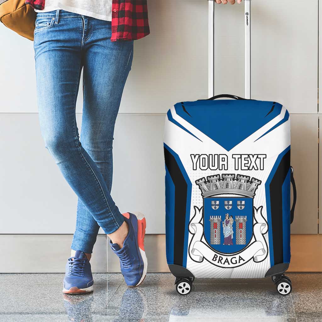 Personalized Braga Portugal Luggage Cover Sporty Style LT18