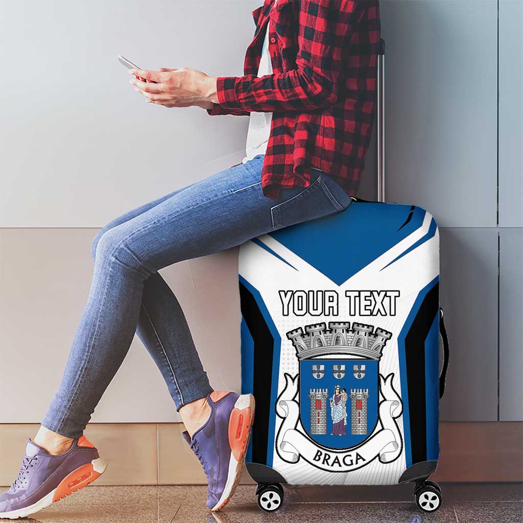 Personalized Braga Portugal Luggage Cover Sporty Style LT18