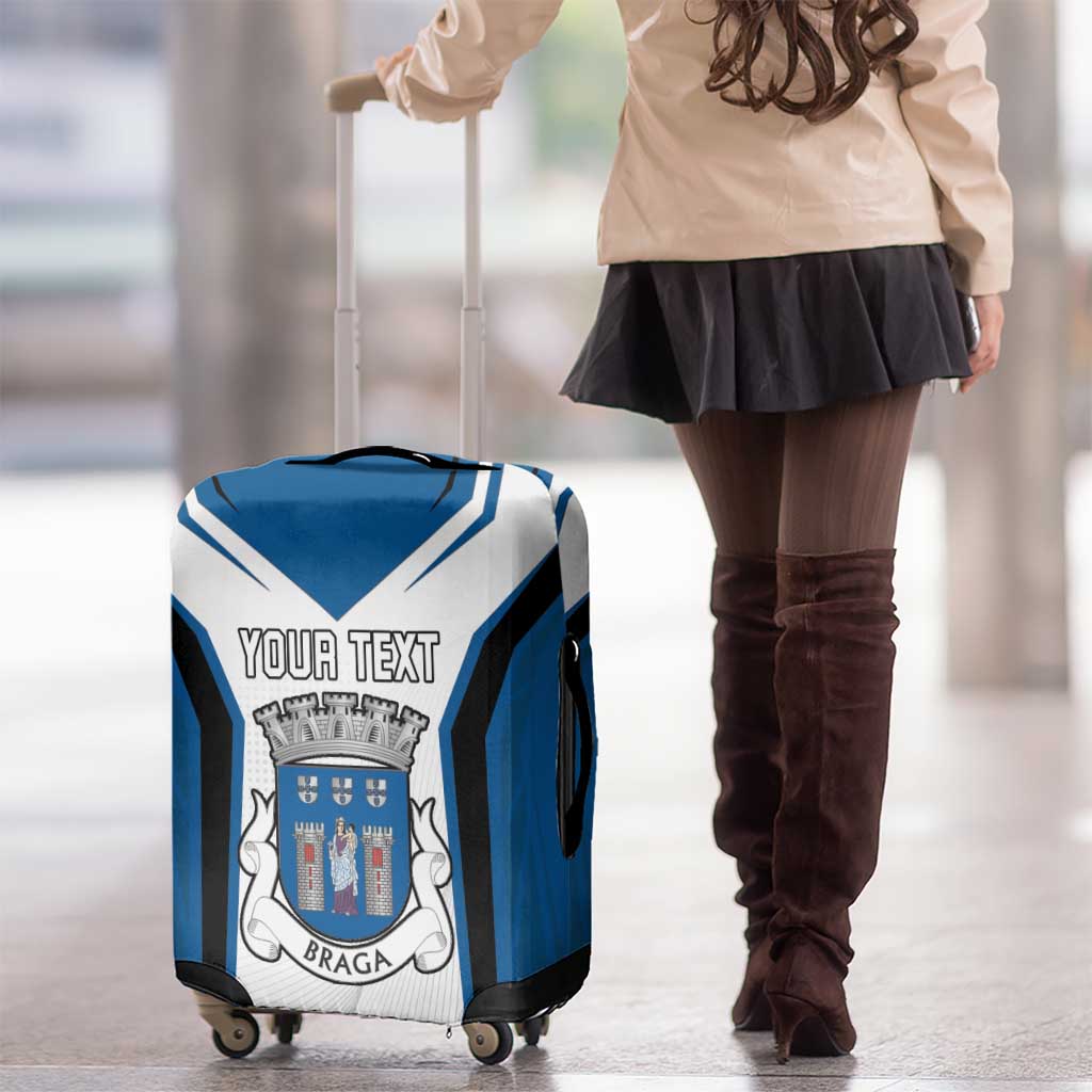 Personalized Braga Portugal Luggage Cover Sporty Style LT18