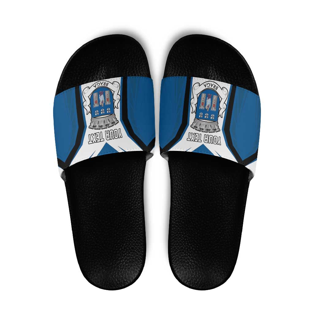 Personalized Braga Portugal Slide Sandals Sporty Style LT18