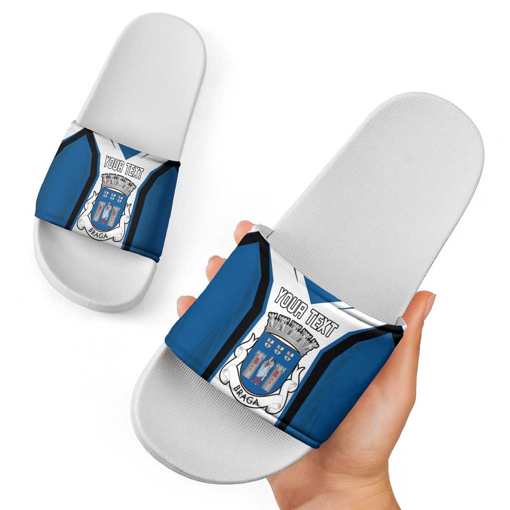 Personalized Braga Portugal Slide Sandals Sporty Style LT18