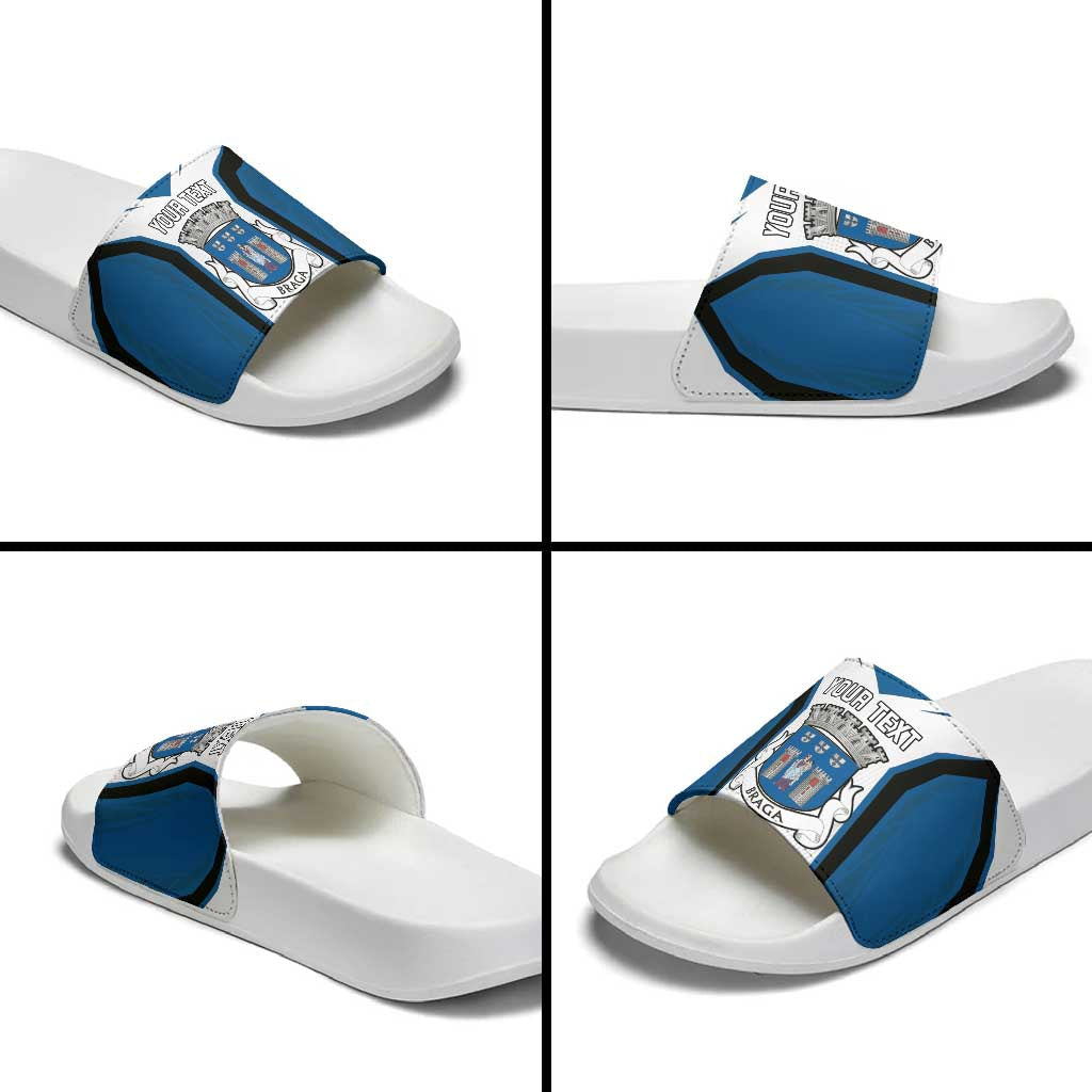 Personalized Braga Portugal Slide Sandals Sporty Style LT18