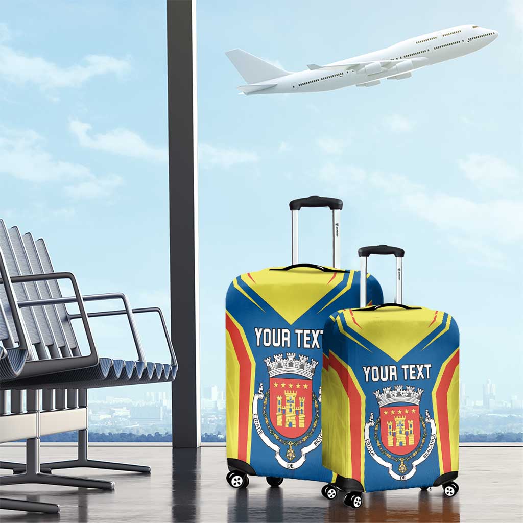 Personalized Braganca Portugal Luggage Cover Sporty Style LT18