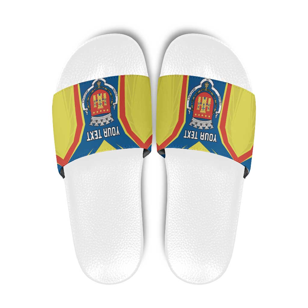 Personalized Braganca Portugal Slide Sandals Sporty Style LT18