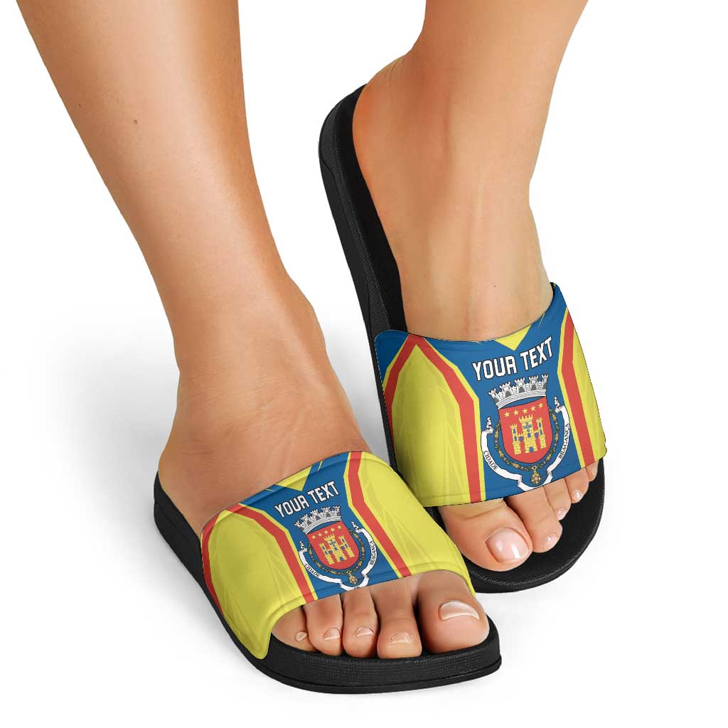 Personalized Braganca Portugal Slide Sandals Sporty Style LT18