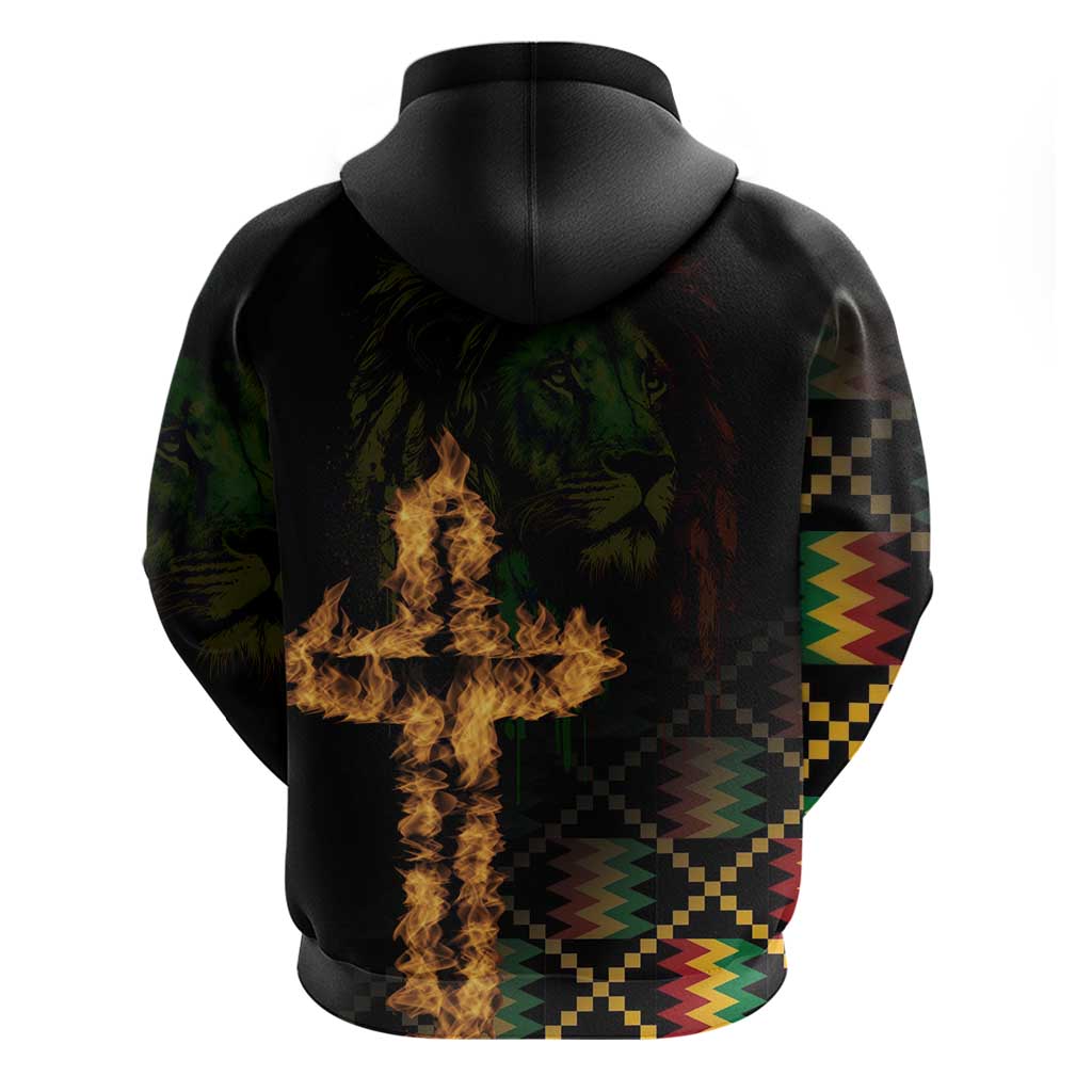 Happy Meskel Celebration Hoodie Cross Fire And Lion Flag Color LT18